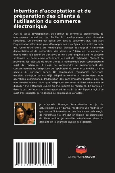 Produktbild: Intention d'acceptation et de pr&eacute;paration des clients &agrave; l'utilisation du commerce &eacute;lectronique
