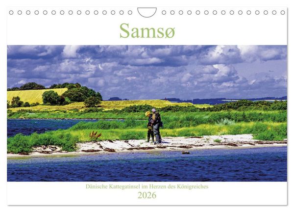 Samsø – Dänische Kattegatinsel im Herzen des Königreiches (Wandkalender 2026 DIN A4 quer), CALVENDO Monatskalender