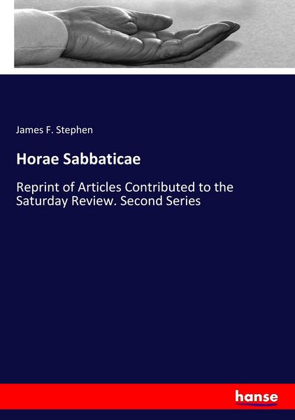 Produktbild: Horae Sabbaticae
