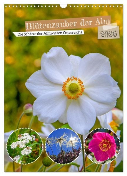 Produktbild: Bl&uuml;tenzauber der Alm (Wandkalender 2026 DIN A3 hoch), CALVENDO Monatskalender