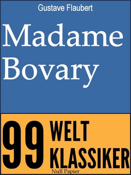 Produktbild: Madame Bovary