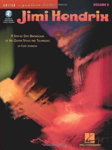 Produktbild: Jimi Hendrix - Volume 2: A Step-By-Step Breakdown of His Guitar Styles and Techniques Book/Online Audio