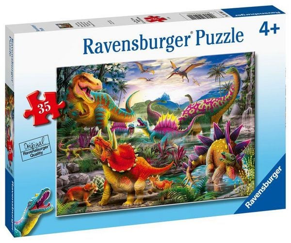 T Rex Terror 35 Piece Puzzle