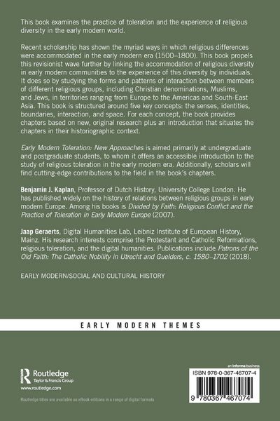 Produktbild: Early Modern Toleration