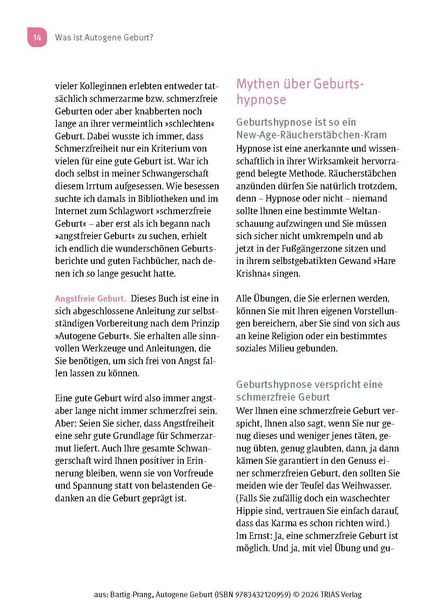 Produktbild: Autogene Geburt