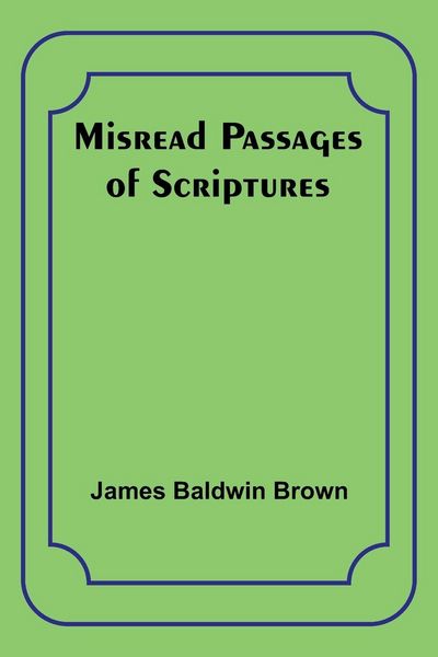 Produktbild: Misread Passages of Scriptures