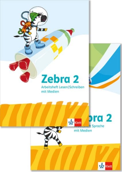 Zebra 2. Allgemeine Ausgabe. Paket: Arbeitsheft Sprache und Arbeitsheft Lesen/Schreiben Klasse 2, Sonstige von , Klett Schulbuchverlag