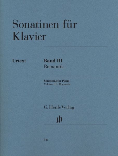 Produktbild: Klaviermusik (Auswahlband) - Sonatinen f&uuml;r Klavier &ndash; Band III, Romantik