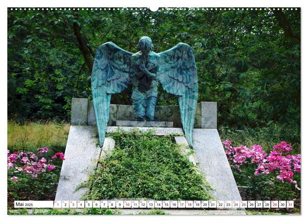Magisches Darmstadt (Wandkalender 2025 DIN A2 quer), CALVENDO Monatskalender