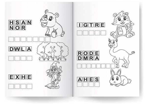 Produktbild: Alphabet-Lernbuch f&uuml;r Kinder von 4-7 Jahren