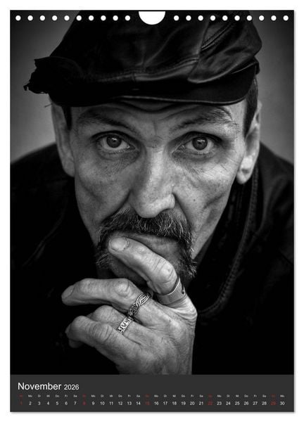 Produktbild: Obdachlos. Die Gesichter der Armut (Wandkalender 2026 DIN A4 hoch), CALVENDO Monatskalender