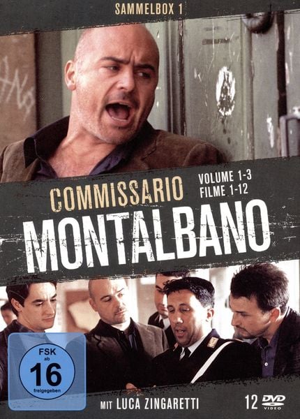 Produktbild: Commissario Montalbano - Sammelbox 1 [12 DVDs]