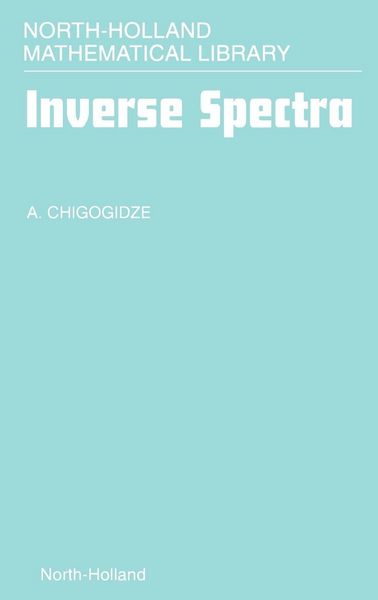 Produktbild: Inverse Spectra Nhml 53north-Holland Mathematical Library Vol.53