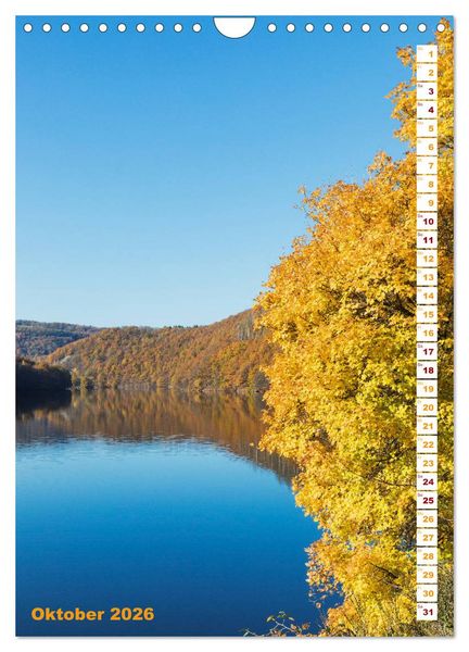 Produktbild: EIFEL - Kraftorte Wald und Wasser (Wandkalender 2026 DIN A4 hoch), CALVENDO Monatskalender