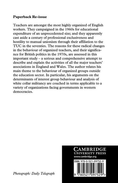 Produktbild: Teachers' Unions and Interest Group Politics