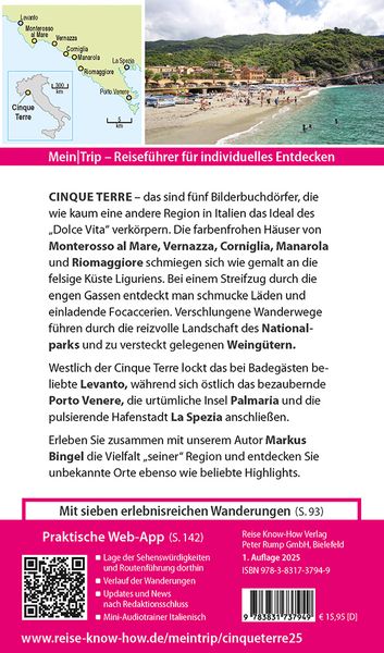 Produktbild: Reise Know-How MeinTrip Cinque Terre