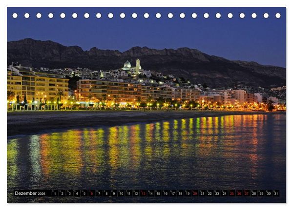 Produktbild: Costa Blanca - Spaniens wei&szlig;e K&uuml;ste (Tischkalender 2026 DIN A5 quer), CALVENDO Monatskalender