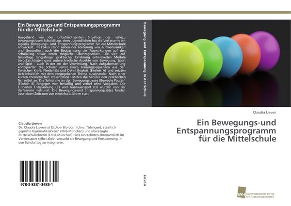 Produktbild: Ein Bewegungs-und Entspannungsprogramm f&uuml;r die Mittelschule