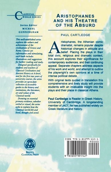 Produktbild: Aristophanes and His Theatre of the Absurd