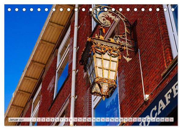 Produktbild: Ein Blick auf Delft (Tischkalender 2027 DIN A5 quer), CALVENDO Monatskalender