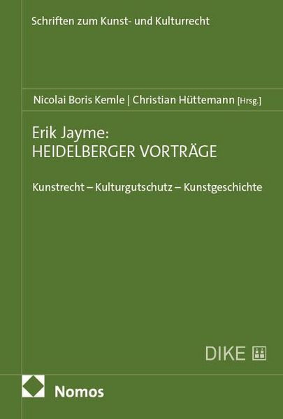 Produktbild: Erik Jayme: HEIDELBERGER VORTR&Auml;GE