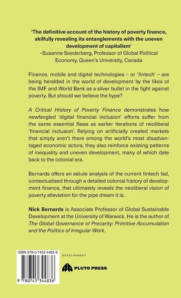 Produktbild: A Critical History of Poverty Finance