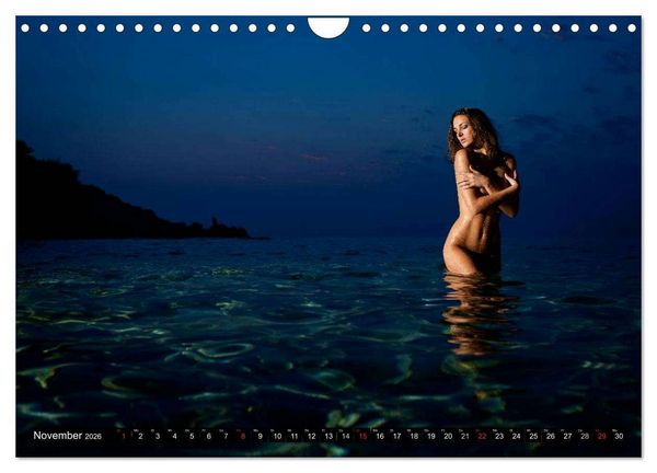 Produktbild: C&ocirc;te d'Azur - Landschaftsaktbilder in der Natur (Wandkalender 2026 DIN A4 quer), CALVENDO Monatskalender