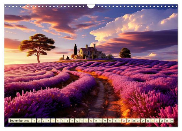 Produktbild: Provence Urlaubstr&auml;ume (Wandkalender 2026 DIN A3 quer), CALVENDO Monatskalender