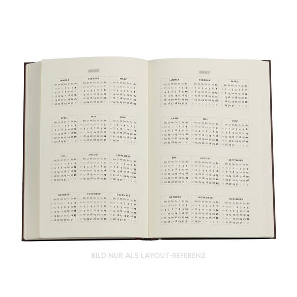 Produktbild: 18-Monatskalender 2026 - 2027 Blaue Weide Maxi Vertikal