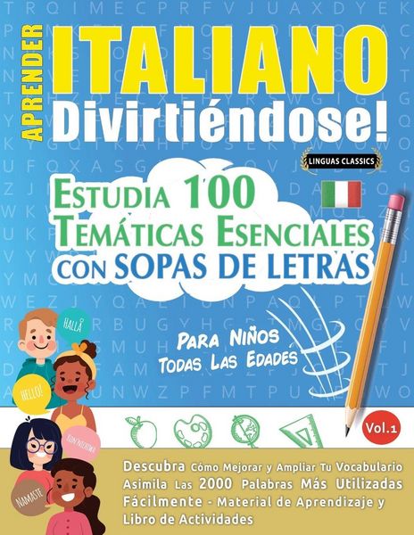 Produktbild: APRENDER ITALIANO DIVIRTI&Eacute;NDOSE! - PARA NI&Ntilde;OS