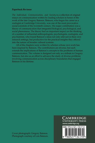 Produktbild: The Individual, Communication, and Society