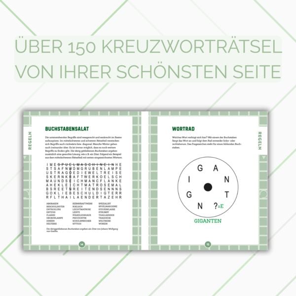 Produktbild: R&auml;tselwelten &ndash; Kreuzwortr&auml;tsel Vielfalt 4 | Der R&auml;tselklassiker in vielen wundersch&ouml;nen Formen: klassische Kreuzwortr&auml;tsel, Wortr&auml;tsel und mehr