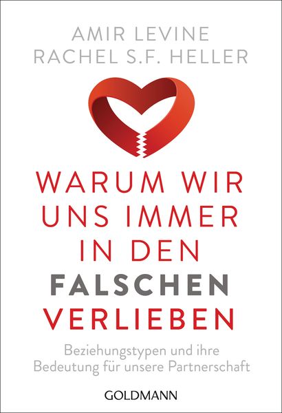 Persönlichkeitsentwicklung Bücher, Persönlichkeitsentwicklungs Bücher, Bücher über Persönlichkeitsentwicklung, Bücher über Selbstverwirklichung, Warum wir uns immer in den Falschen verlieben, Amir Levine