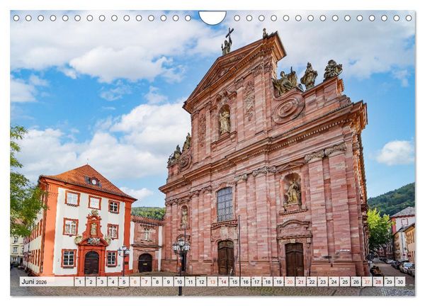 Produktbild: Heidelberg Impressionen (Wandkalender 2026 DIN A4 quer), CALVENDO Monatskalender