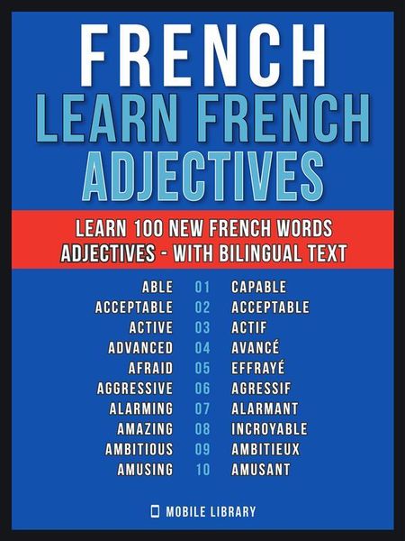 Produktbild: French - Learn French - 100 Words - Adjectives