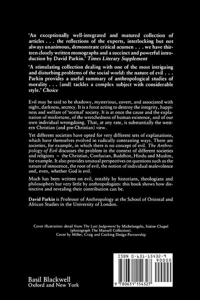 Produktbild: The Anthropology of Evil