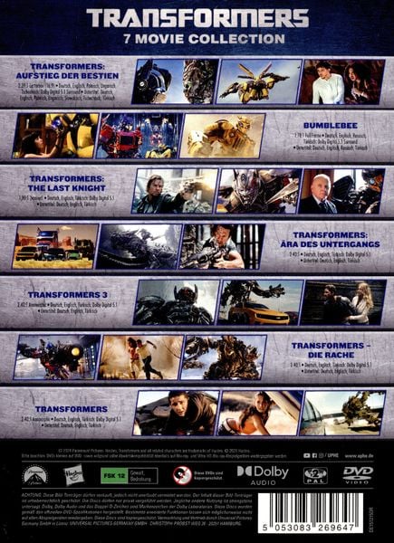 Produktbild: Transformers - 7-Movie Collection [7 DVDs]