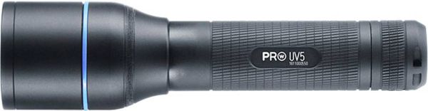 Walther Pro UV5 LED, UV-LED Taschenlampe mit Holster, mit Handschlaufe akkubetrieben, batteriebetrieben 3.5 h 140 g