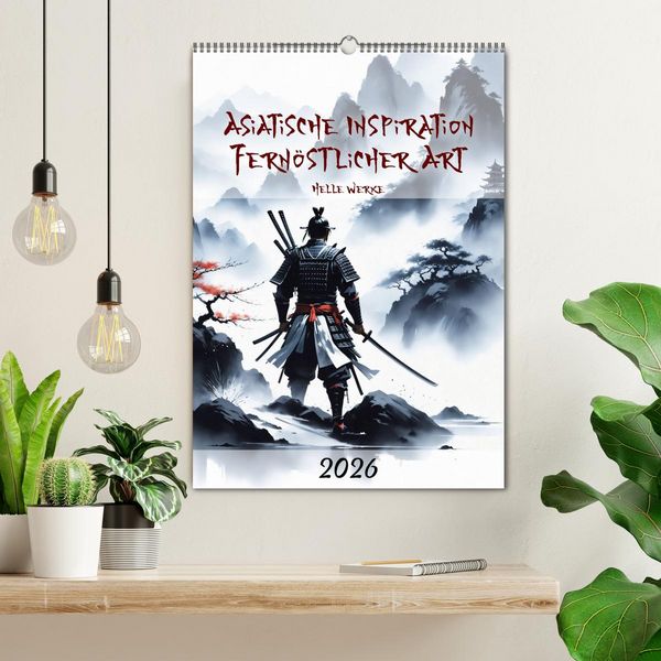 Produktbild: Asiatische Inspiration Fern&ouml;stlicher Art - Helle Werke (Wandkalender 2026 DIN A2 hoch), CALVENDO Monatskalender