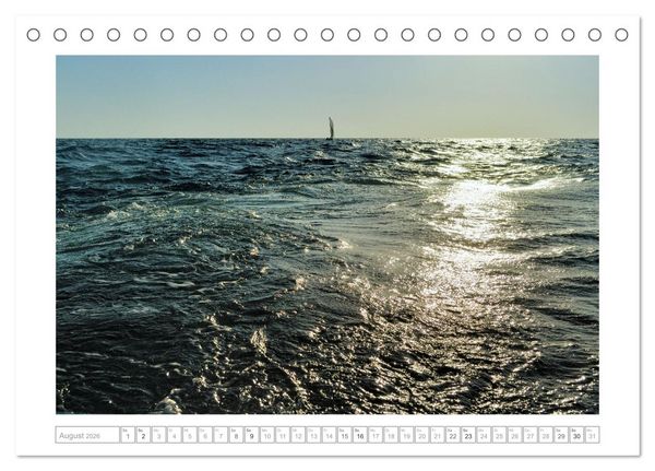 Produktbild: SALENTO das Meer - il Mare neu (Tischkalender 2026 DIN A5 quer), CALVENDO Monatskalender