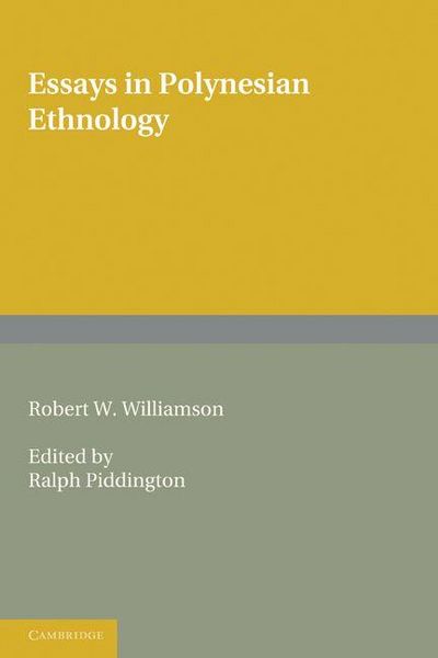 Produktbild: Essays in Polynesian Ethnology