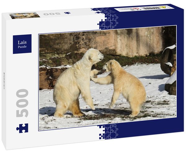 Lais Puzzle Eisbären 500 Teile