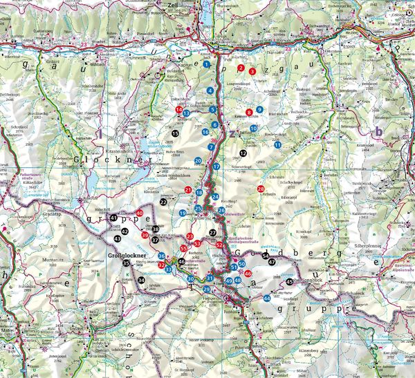 Produktbild: ROTHER Wanderbuch Wandern an der Gro&szlig;glockner Hochalpenstra&szlig;e