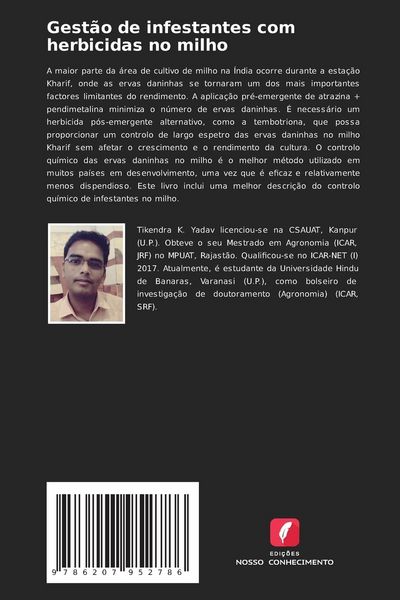 Produktbild: Gest&atilde;o de infestantes com herbicidas no milho
