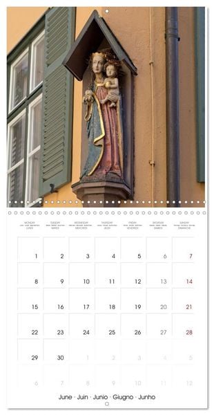 Produktbild: Dinkelsbuehl - Medieval Town in Germany (Wall Calendar 2026 12 &times; 12 Inch) CALVENDO 12 Month Wall Calendar