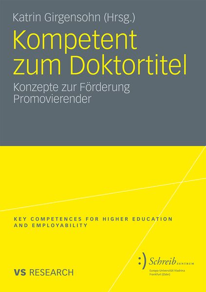 Produktbild: Kompetent zum Doktortitel