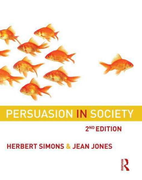 Produktbild: Simons, H: Persuasion in Society