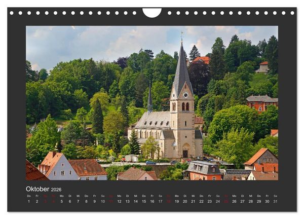 Produktbild: Kulmbach (Wandkalender 2026 DIN A4 quer), CALVENDO Monatskalender