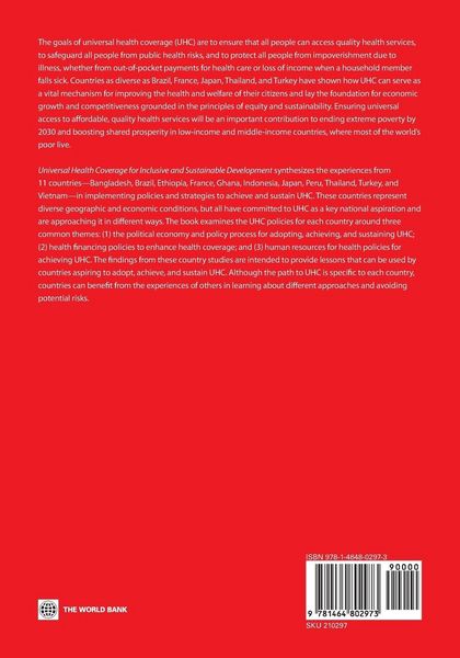 Produktbild: Universal Health Coverage for Inclusive and Sustainable Development