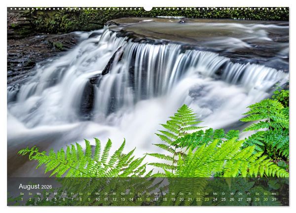 Produktbild: Idyllische Wasserwelten (Wandkalender 2026 DIN A2 quer), CALVENDO Monatskalender